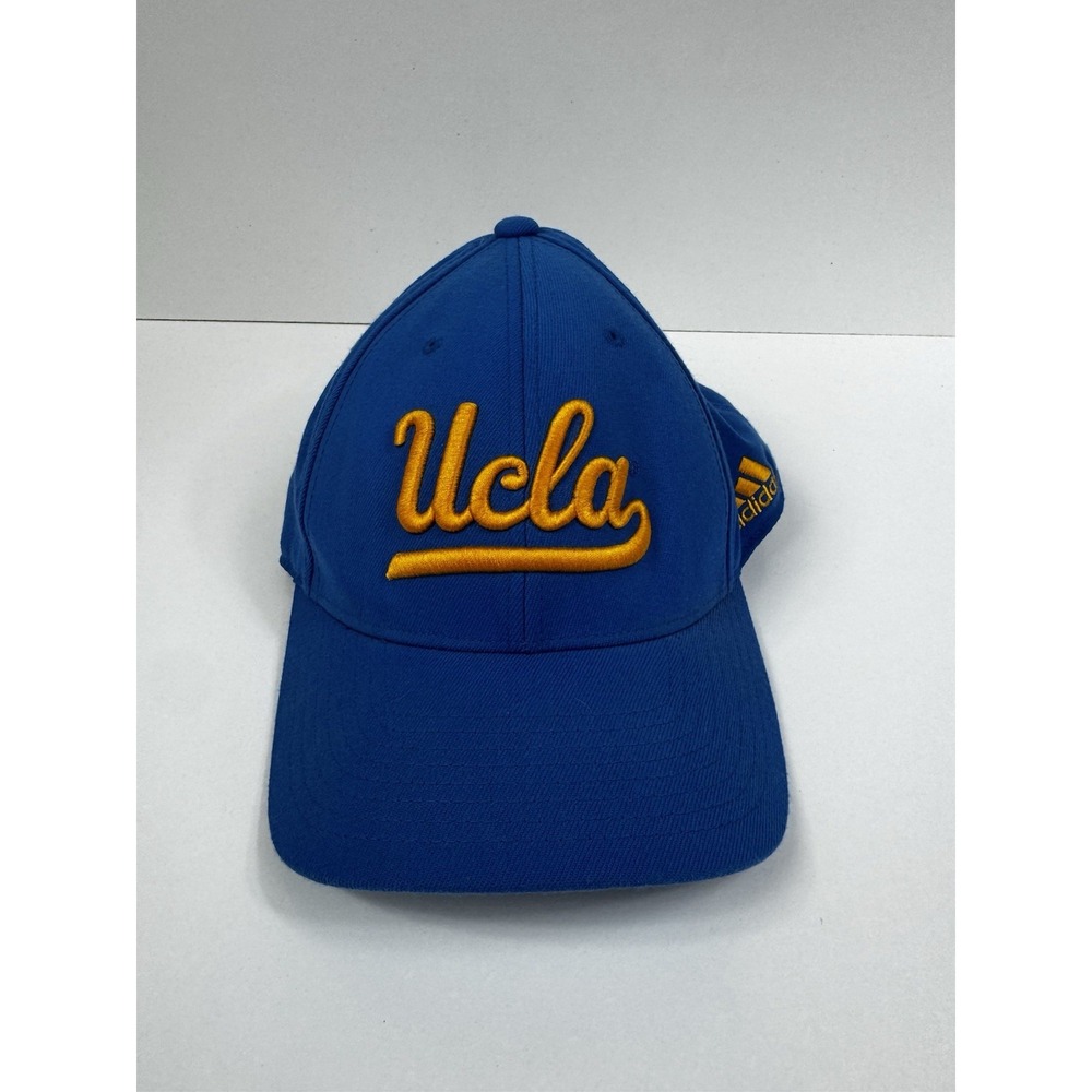 UCLA Bruins Adidas Blue Embroidered Fit Hat Cap - Size S/M Superflex - NCAA